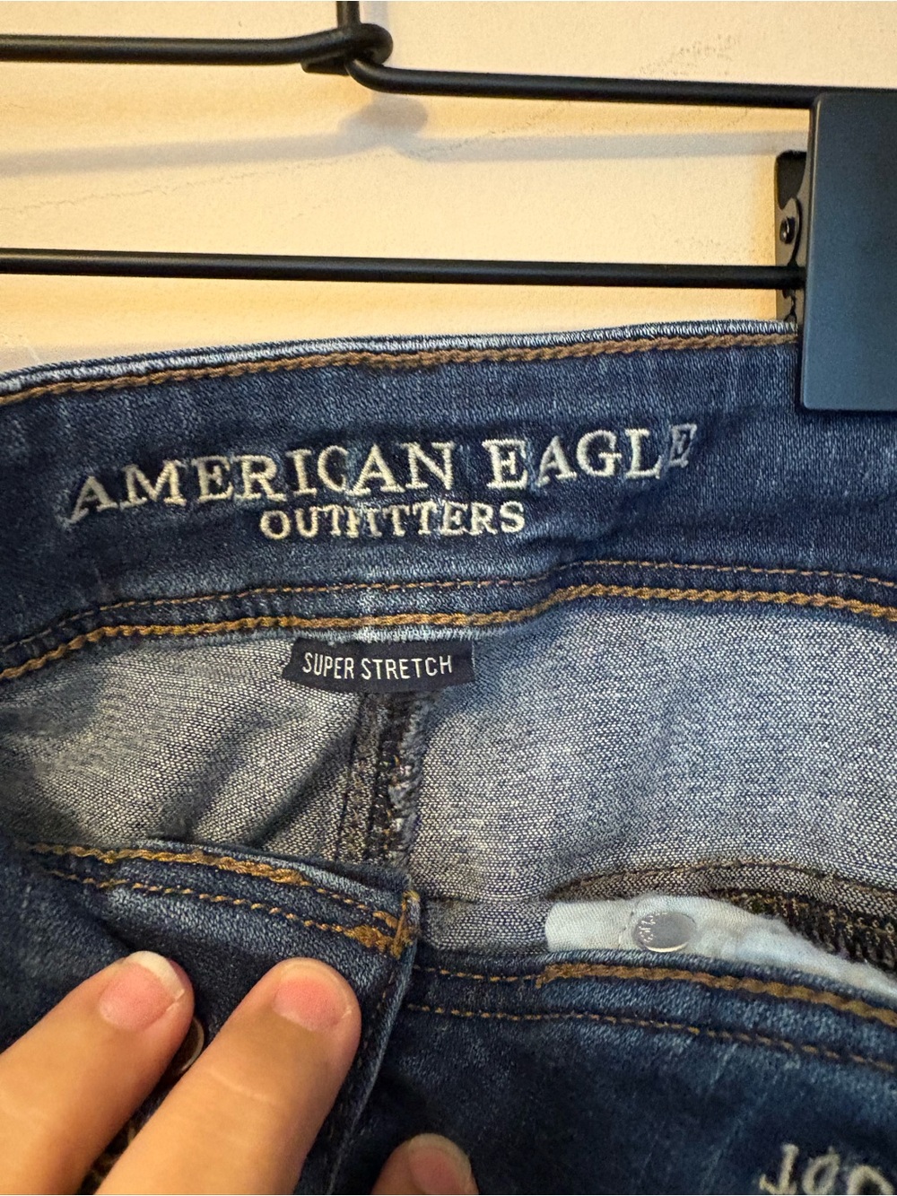American Eagle Outfitters Dark Blue Bootcut Jeans - Picture 5 of 10